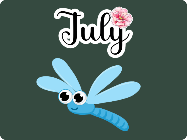 365 dagen tekenen Juli