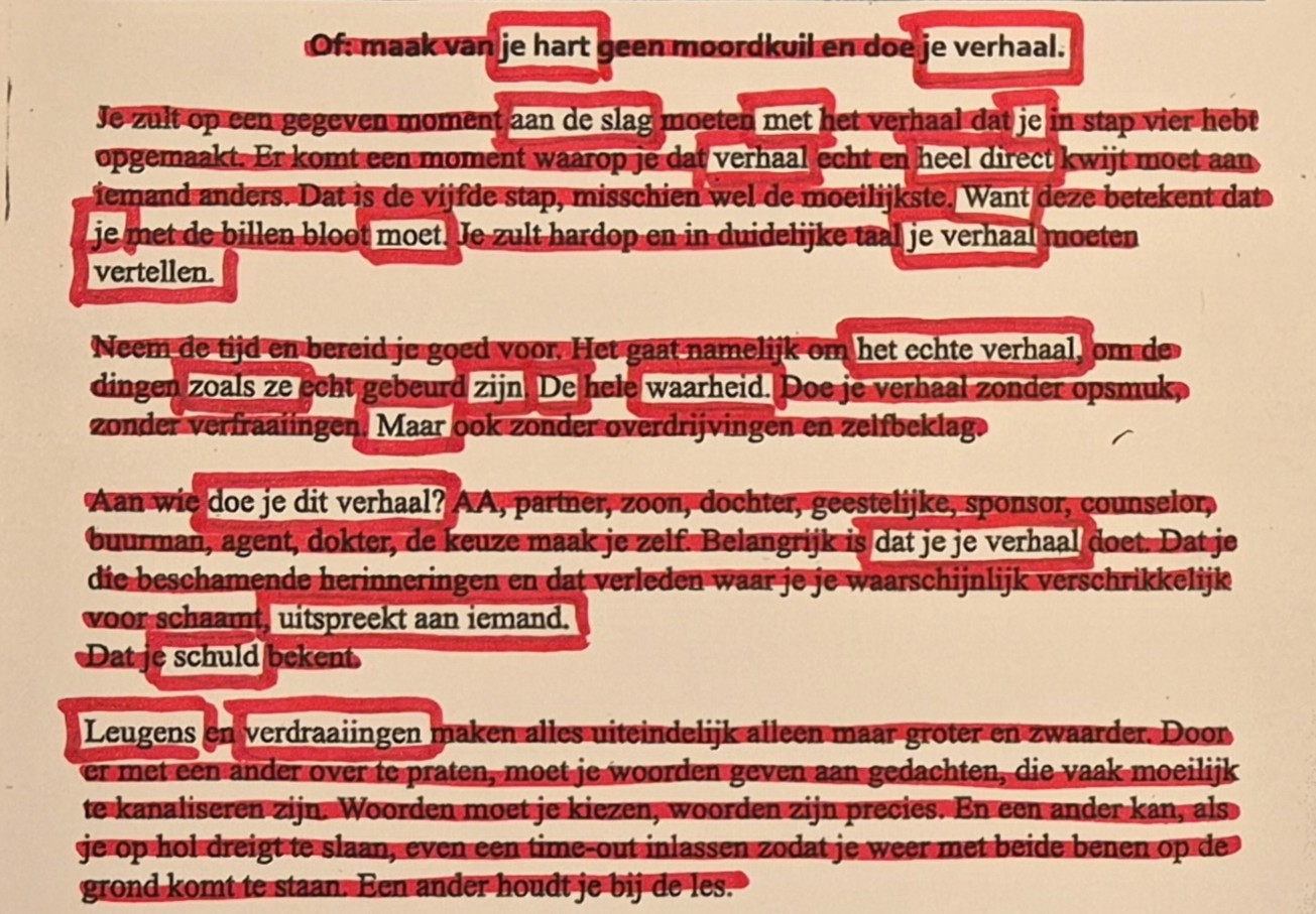 stiftgedicht stap 5